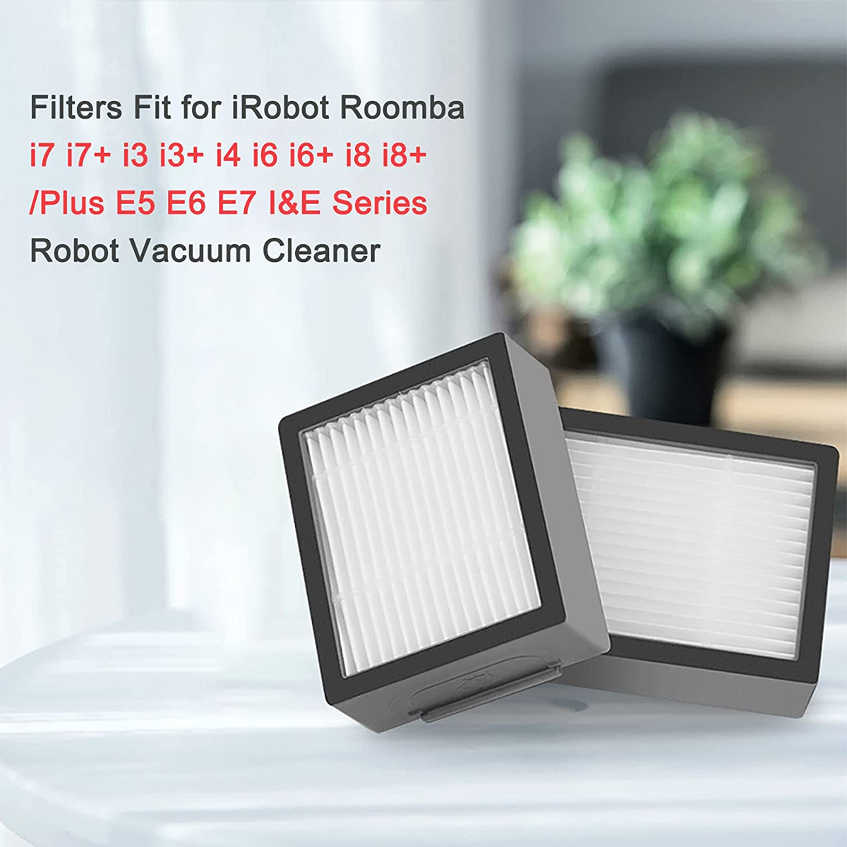 Vhbw Filtre compatible avec iRobot Roomba E5, E6, E7, i7, i7+, i7