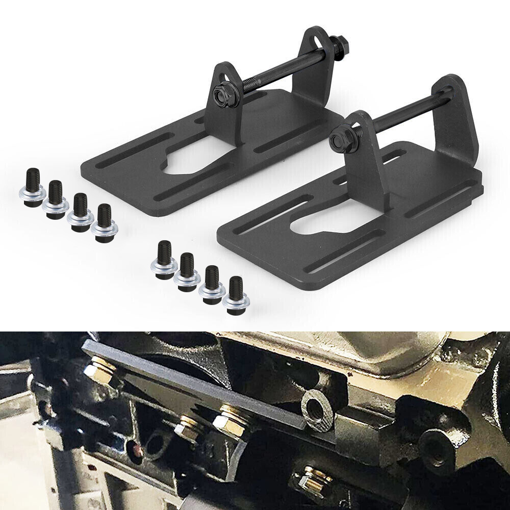 Adjustable LS Engine Motor Mounts – For 88-98 Chevy Truck Swap, LS1/LS2/LS6/LSX/LQ4/LQ9, Steel