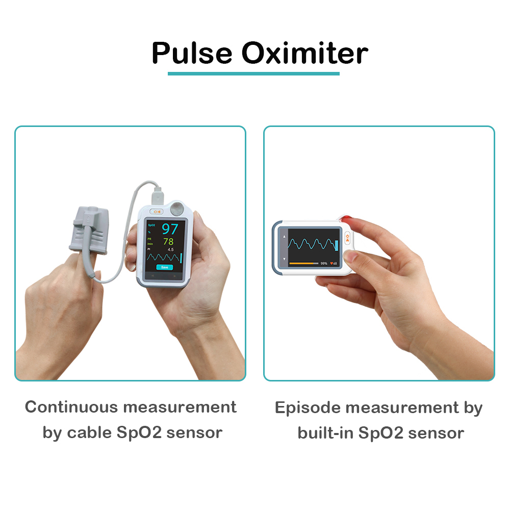 Checkme™ Pro Vital Signs Monitor - All-in-one machine integrating ECG  monitor, oximeter, blood pressure monitor, thermometer, sleep monitor and  mini monitor. – MDcubes