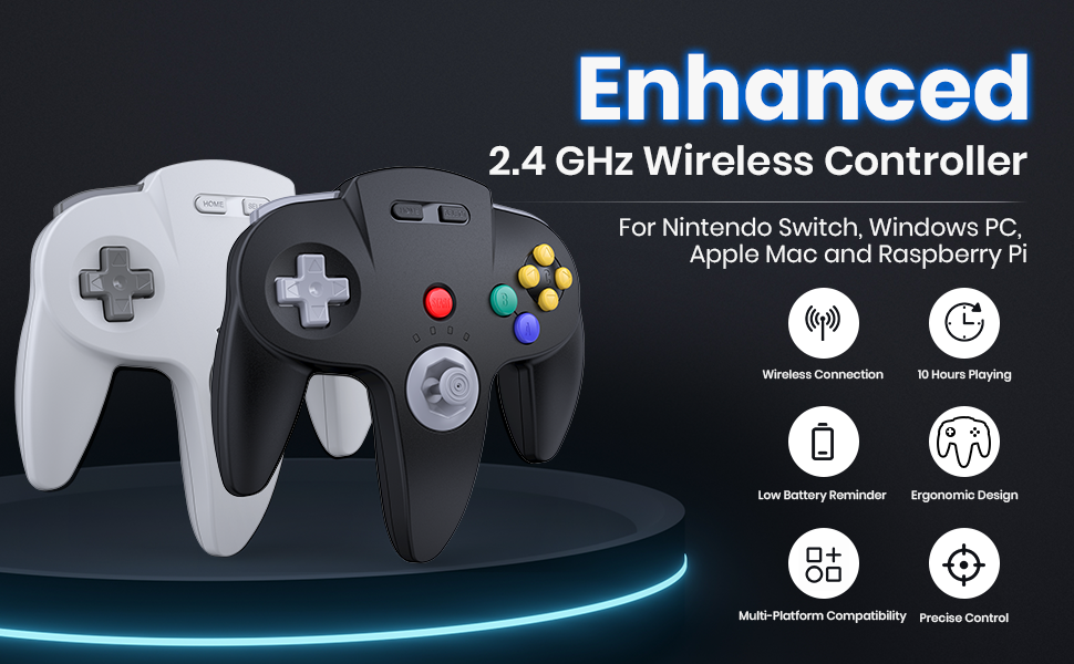 Raspberry Pi 500 STEAM CONTROLLER WITHOUT Dongle PC Windows Mac