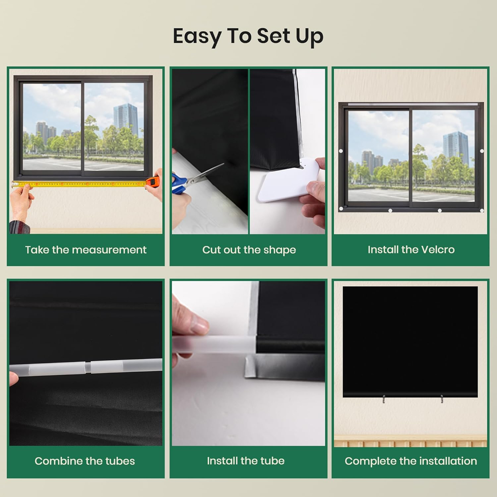 Cordless Blackout Blinds,Retractable Roller Shades Black,Waterproof Roller Blinds Curtains,50/60/70/80/90/110/120cm,Blackout Roll Up Curtains, Privacy Protection,W×H-110×180cm/43 * 71in