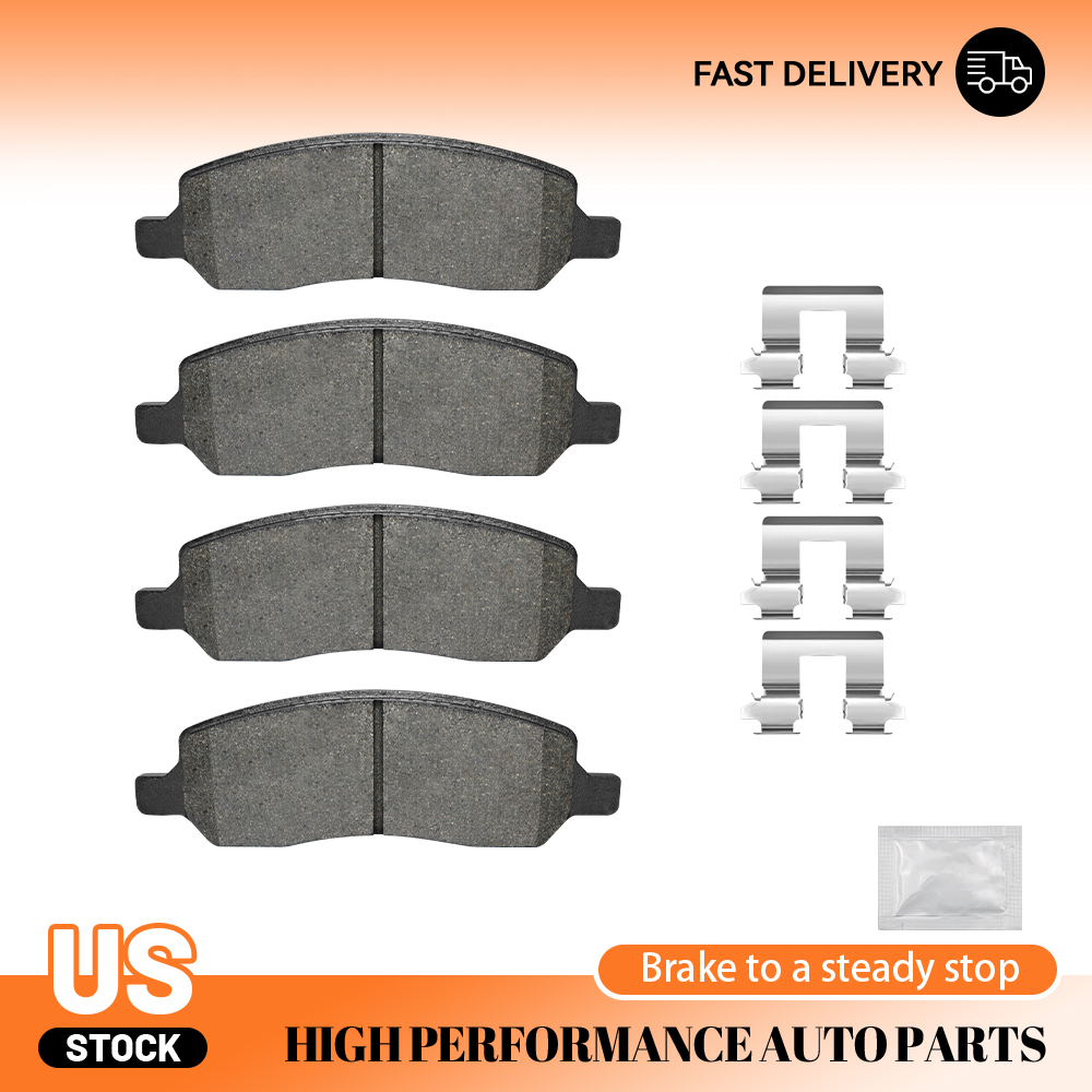 Rear Ceramic Brake Pads Kit For 2006-2011 Buick Lucerne 2006 – 2011 Cadillac Dts