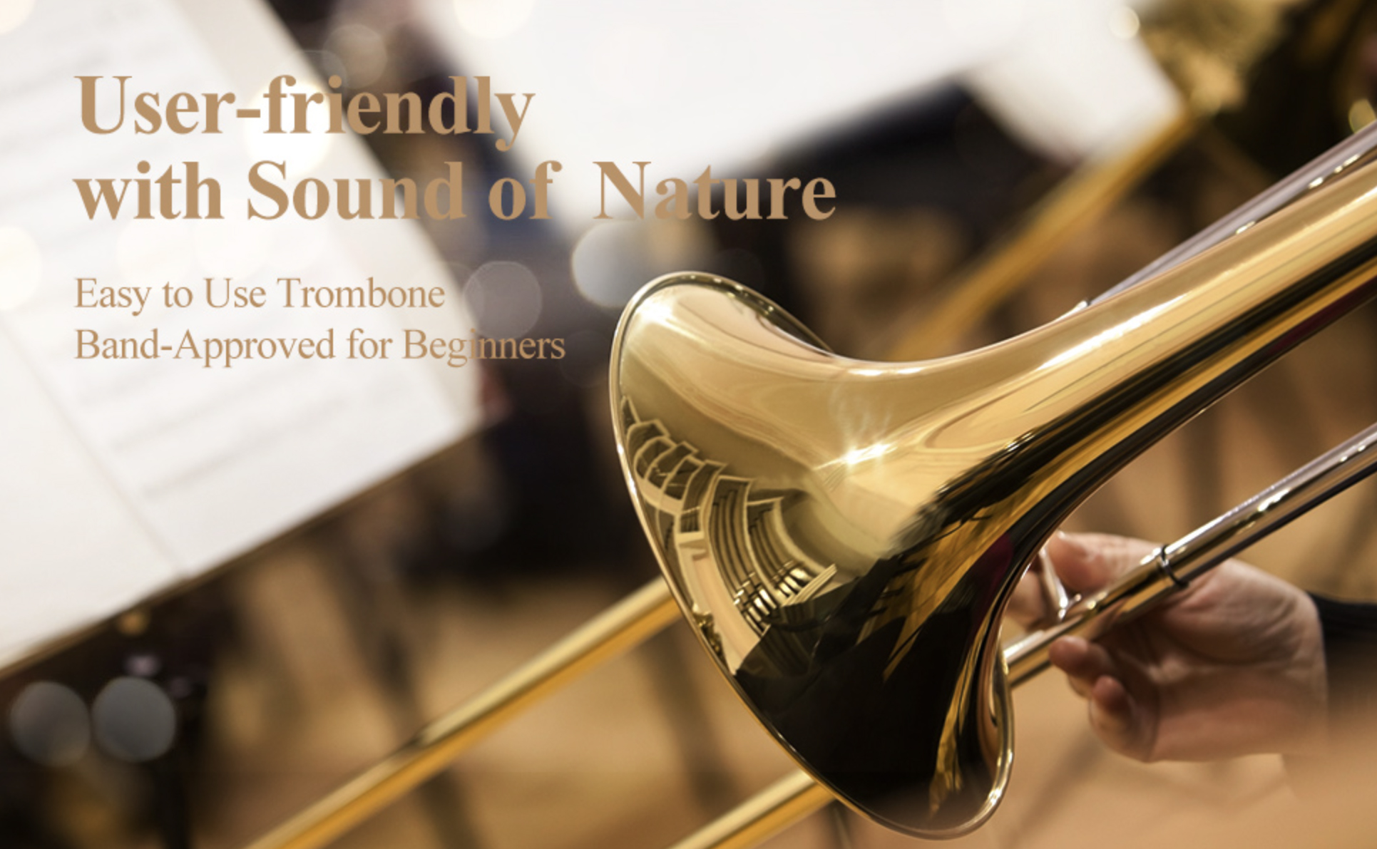 Amazon | Eastar トロンボーン テナー B調 Trombone ゴールド