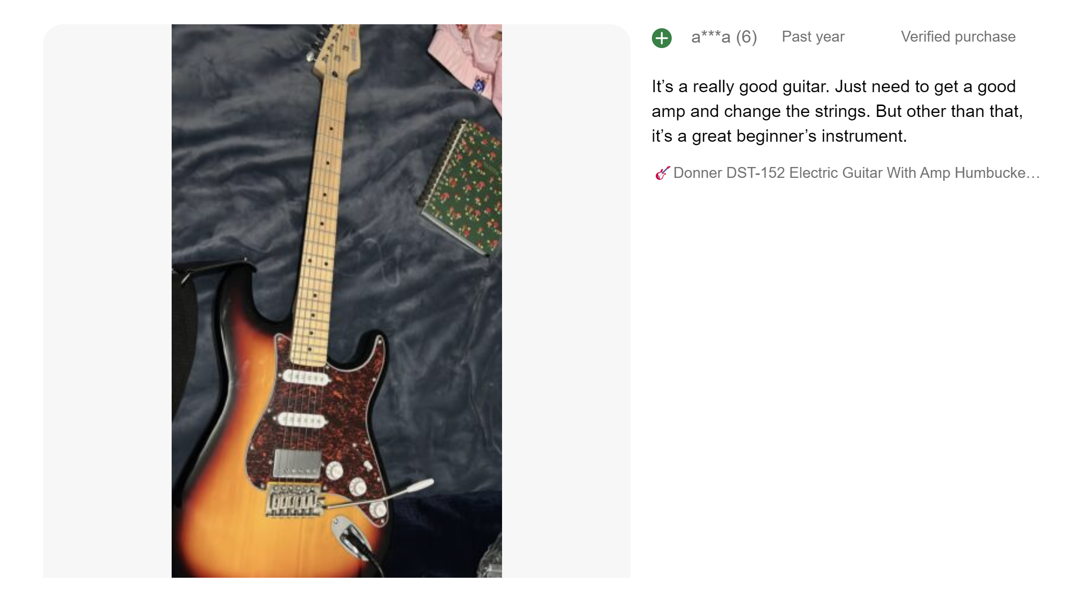 ギター donner dst 152 & selder Amazon.com: Donner DST-152R Electric Guitar, 39