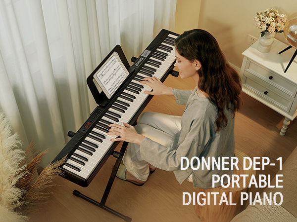 Donner DEP-1 Digital Piano Keyboard 88 Key With Sustain