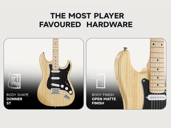 🎸 Donner DST-80 Electric Guitar Bundle With Amplifier