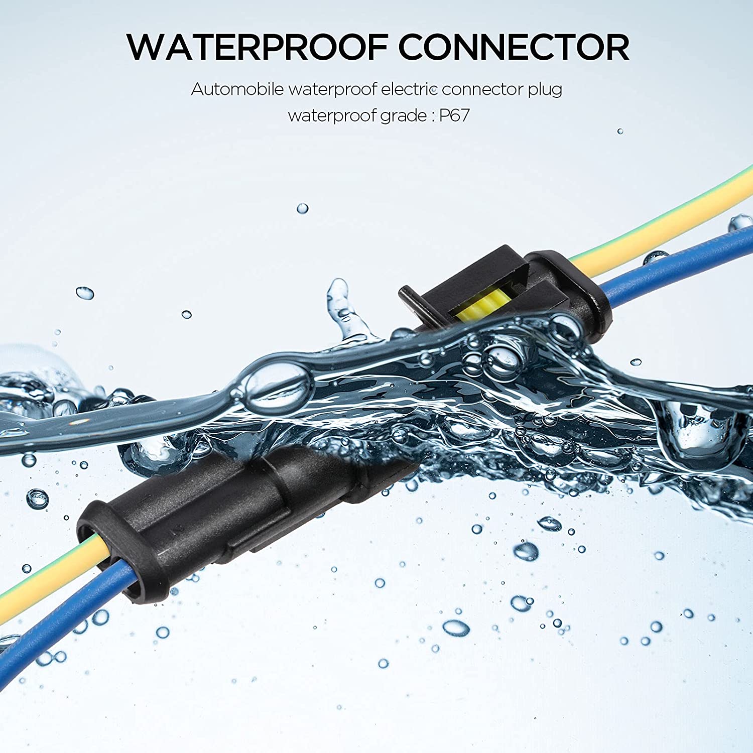 708 Pcs 43 Kits Waterproof Plug Connectors, Automotive Electrical Connector  Kit Terminals Plug Car, Waterproof 1 2 3 4 5 6 Pin Electrical Wire