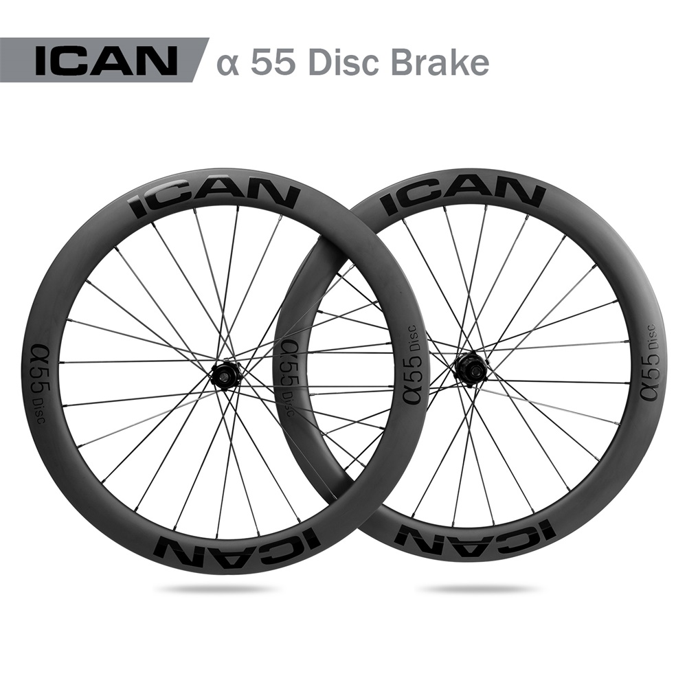 ICAN G24 700c Carbon Gravel Bike Wheelset Wheelset 24mm Inner