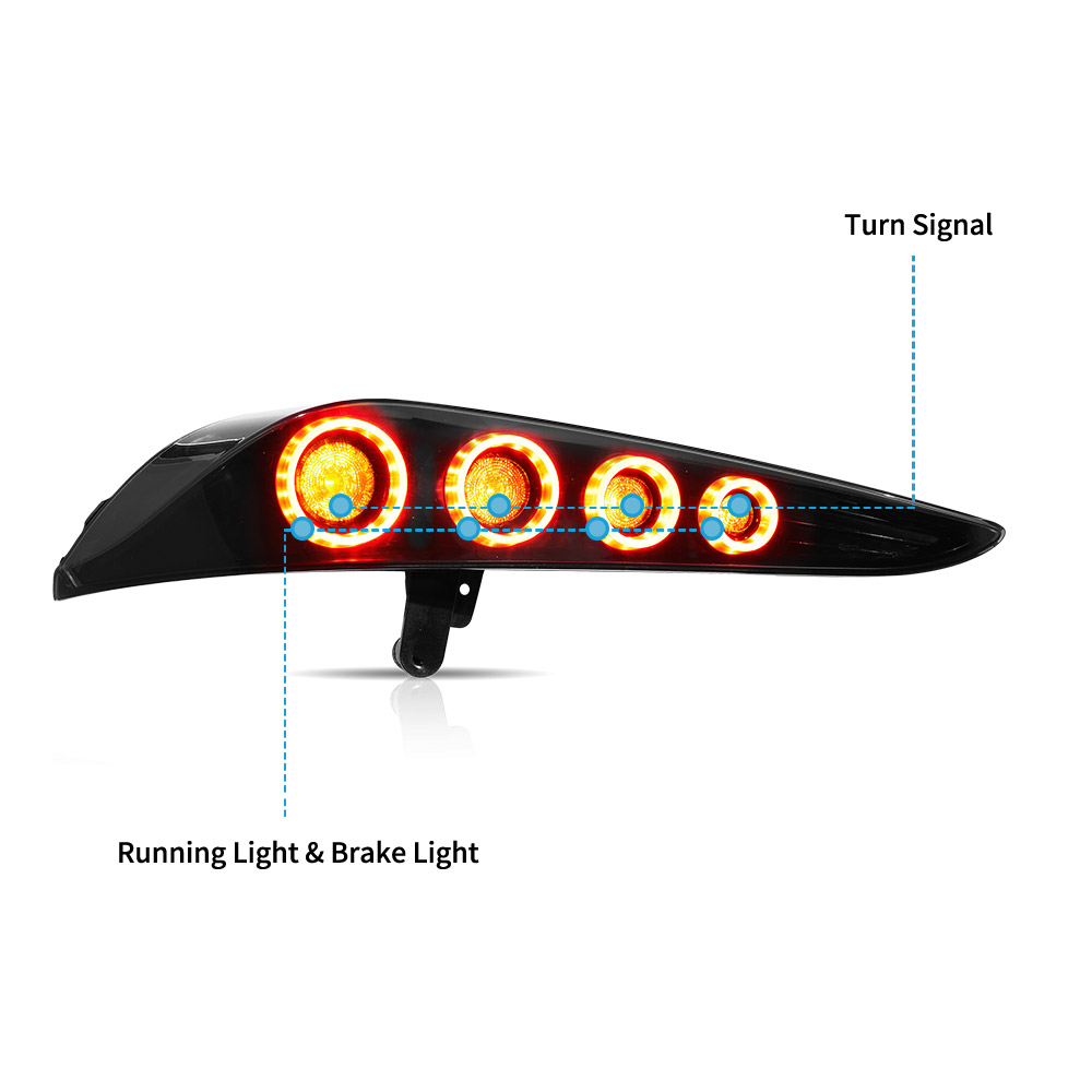 VLAND For 2020-2024 Toyota GR Supra FULL LED Tail Lights Assembly