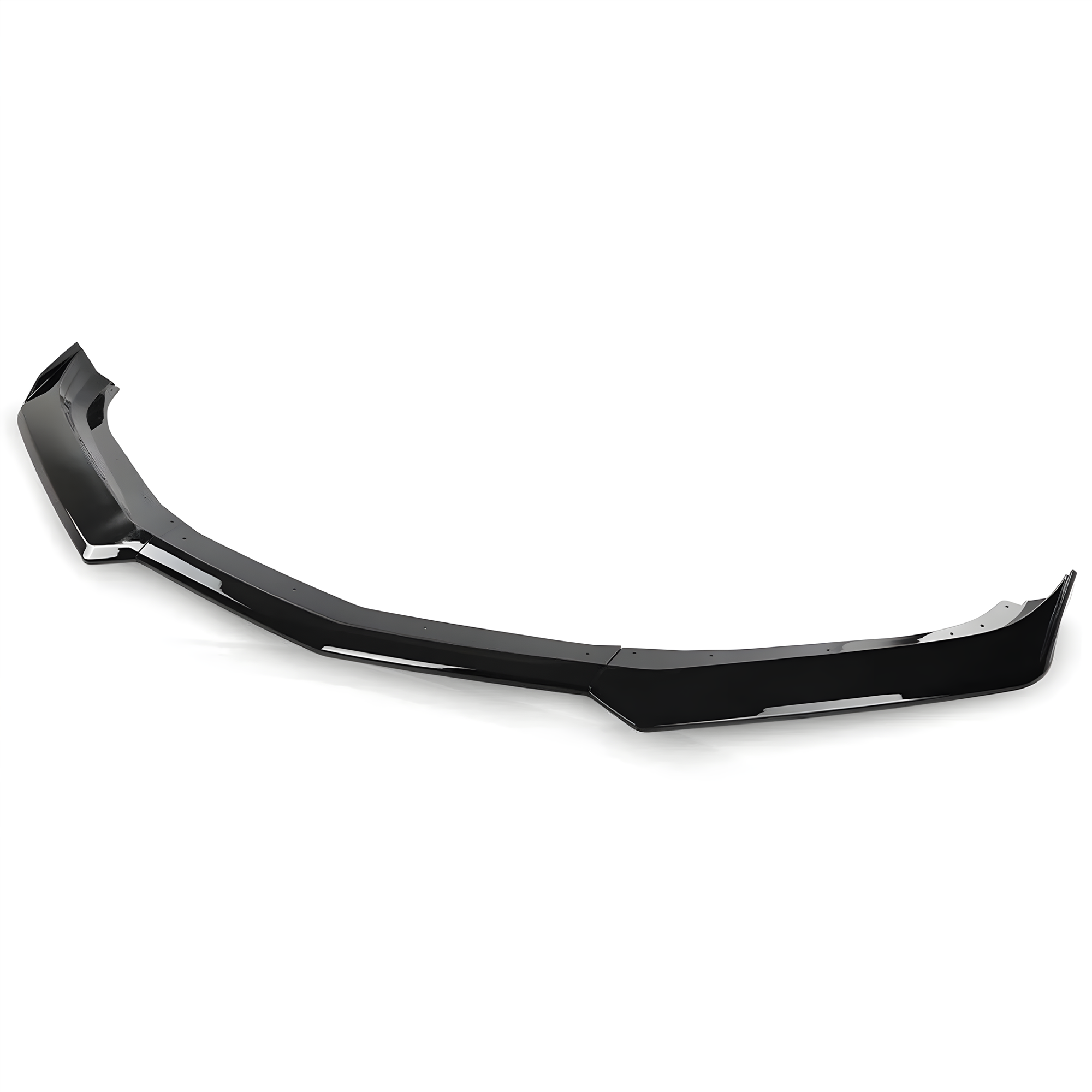 WheelX Gloss Black Front Bumper Lip Splitter For 2016-2024 Chevy Camaro SS/LS/LT/RS – 1LE Style, 3-Piece ABS, Hardware Included