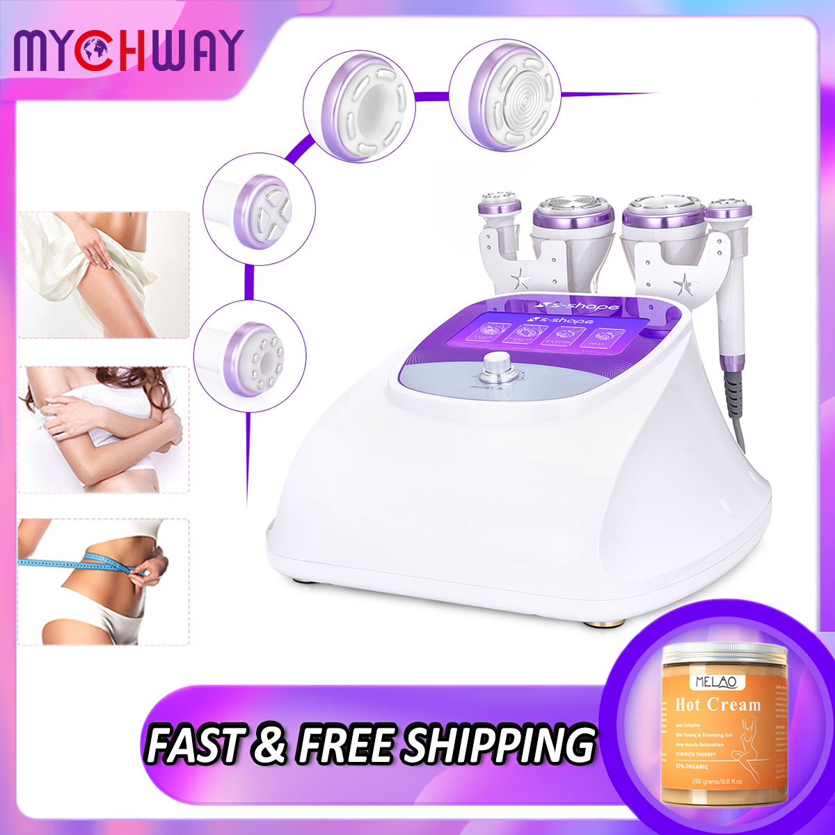 4 in 1 Beauty Machine for Body Massage Facial Care Skin Lift Loss WeigQ S-SHAPE7