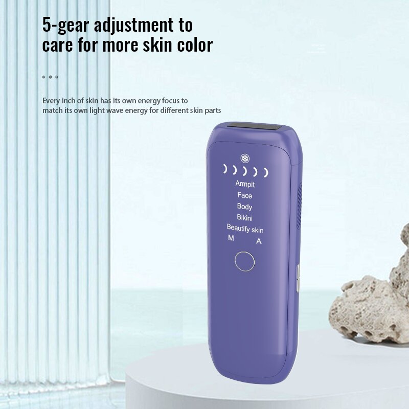 myChway IPL Hair Removal Tool Painless Permanent Sapphire Ice-Cooling HR-514