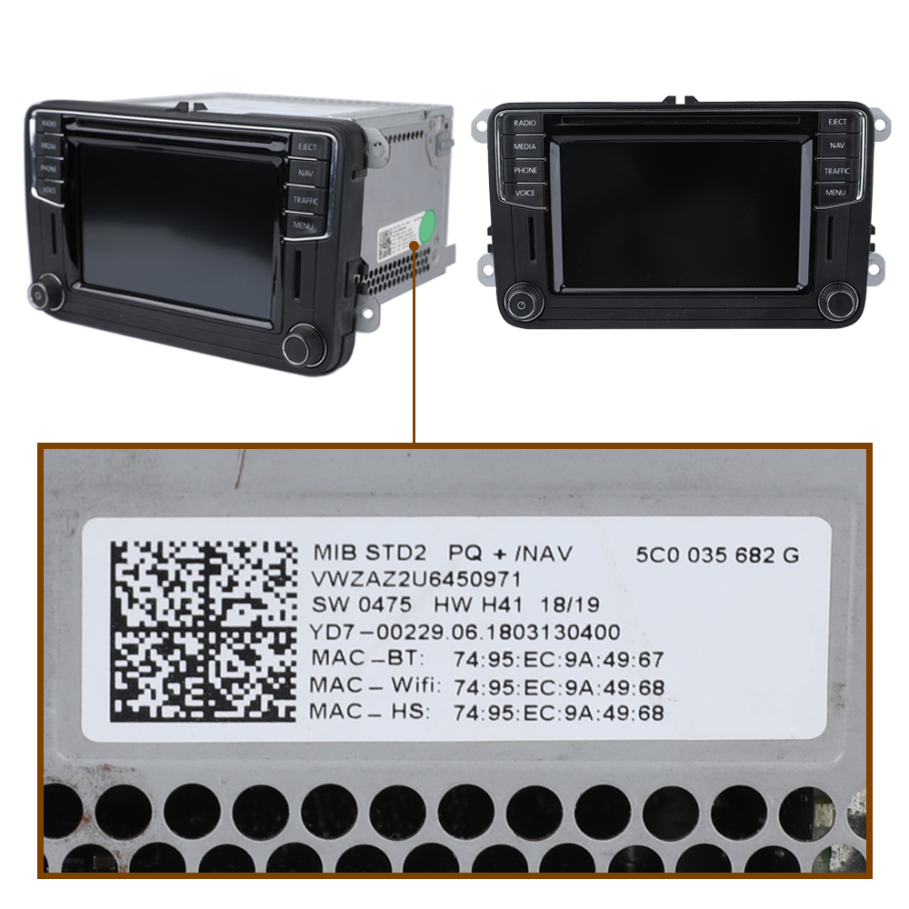 OEM Touch Screen Display TDO-WVGA0633F00036 Für VW Seat T6 MIB