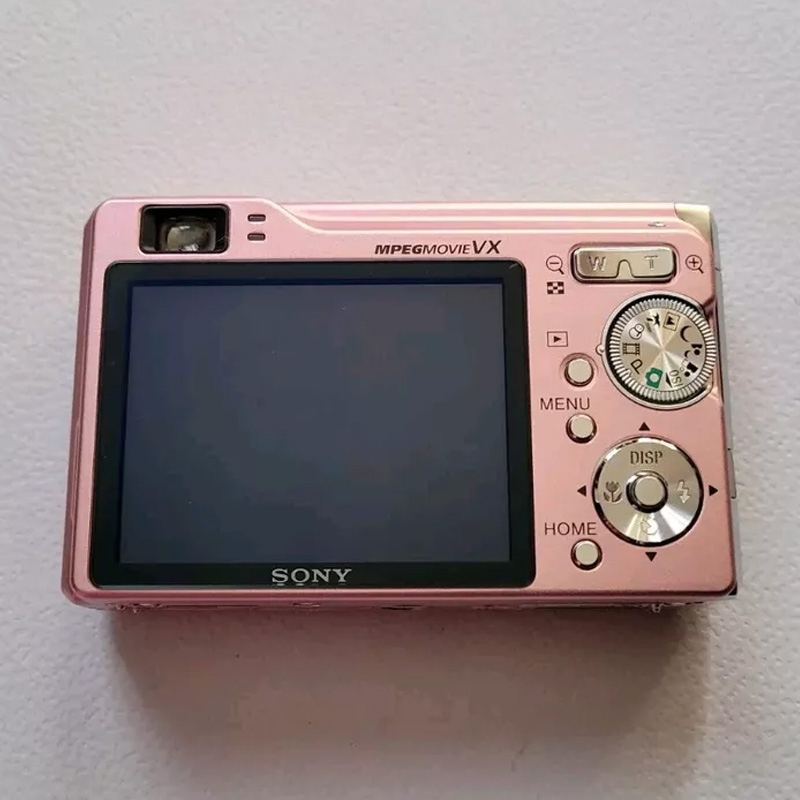 SONY Cyber-shot DSC-W80 Pink 7.2MP 3x optical zoom Digital Camera
