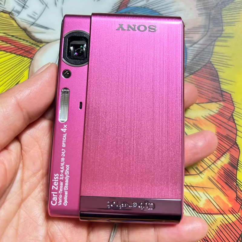 Sony Cyber Shot DSC-T90 pink 12.1MP 4x Optical Zoom Compact