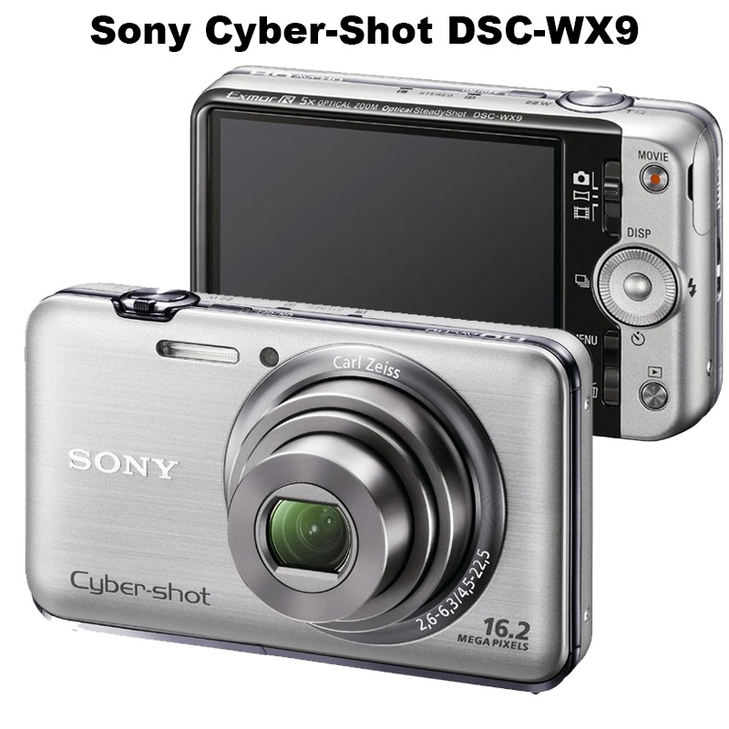 SONY Cyber-Shot DSC-WX9 16.2MP 5X Optical Zoom Digital