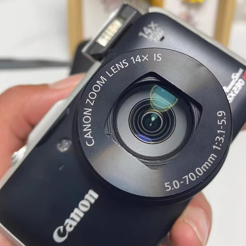 Canon PowerShot SX230 HS 12.1MP Digital Camera - Black