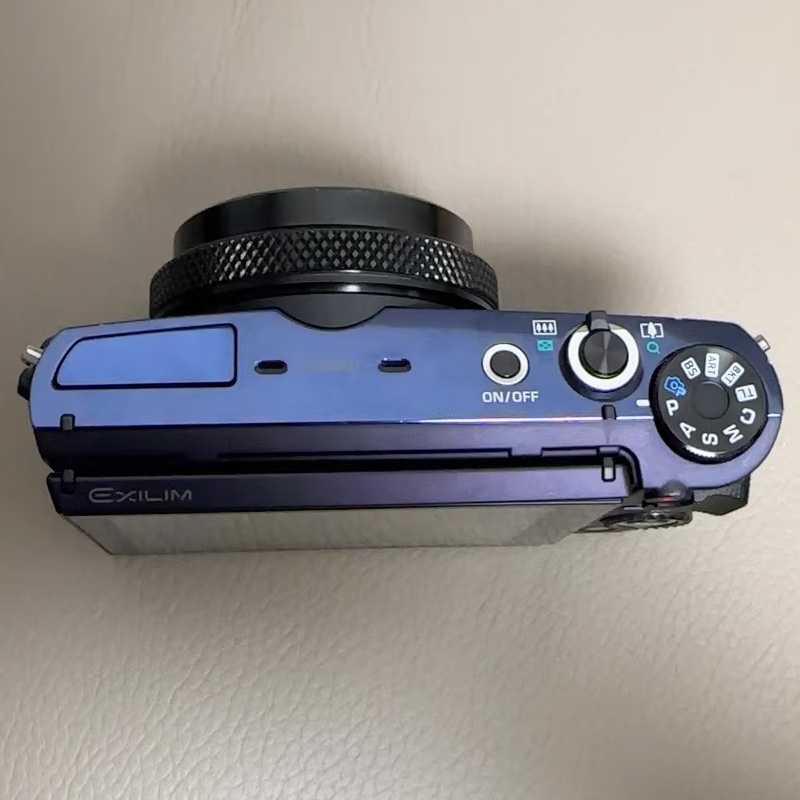 CASIO 「HIGH SPEED EXILIM EX-10」 Casio EXILIM ZOOM EX-10 EX10 Digital Camera Dark Blue 79767494742