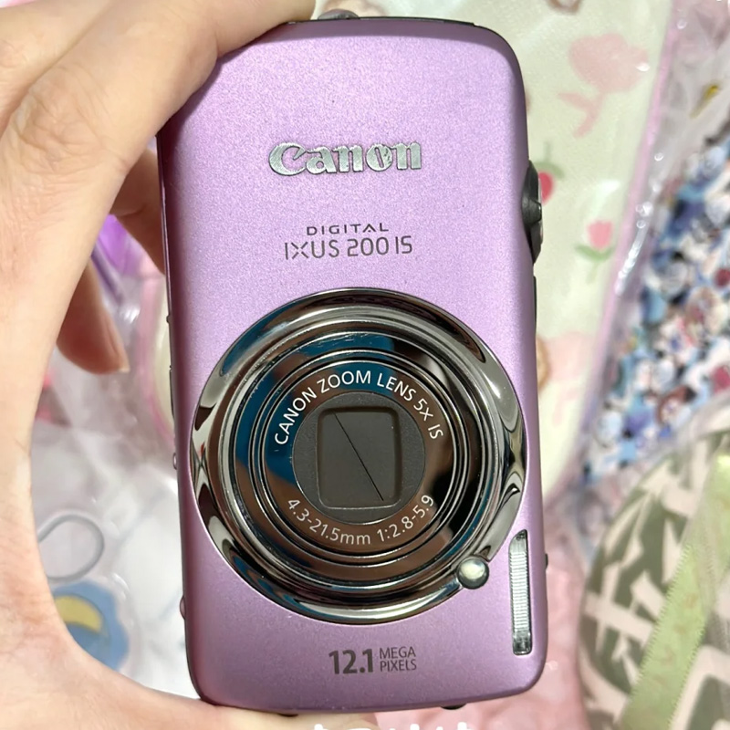 Canon IXUS 200 IS 12.1MP 5x Optical Zoom CCD Digital Camera | eBay