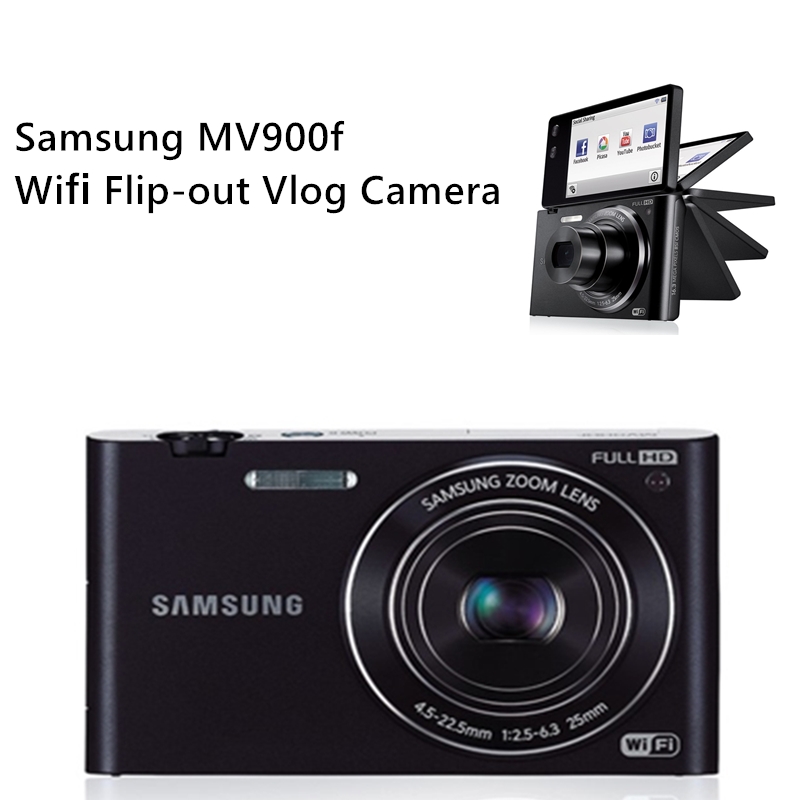 Samsung MV900f 16.3 MP Wifi Flip-out Vlog Camera 5x Zoom In