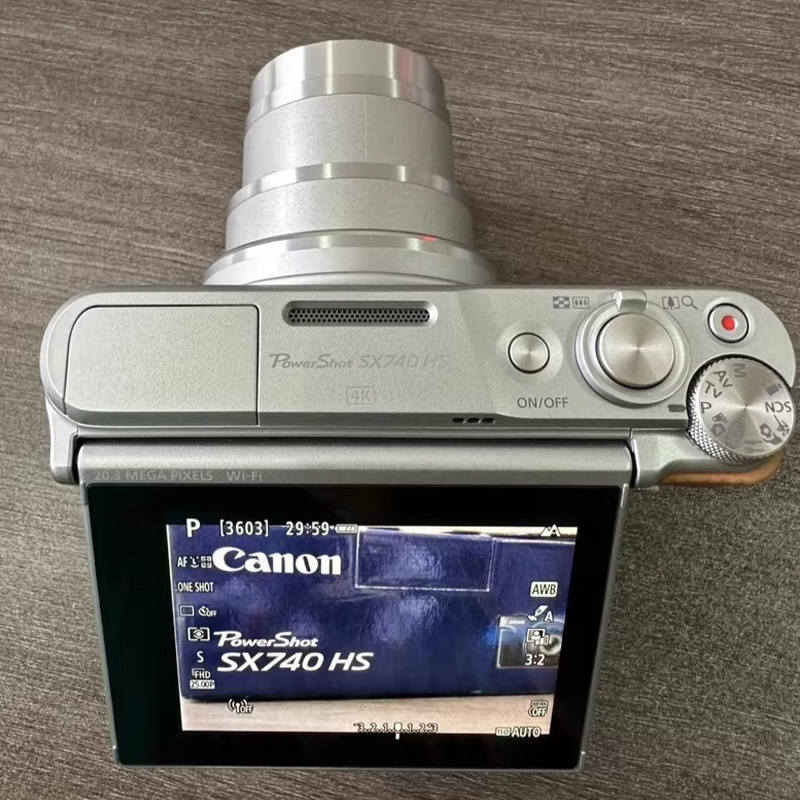Canon Power Shot SX740 HS 20.3MP 4K Digital Camera 40x Optical