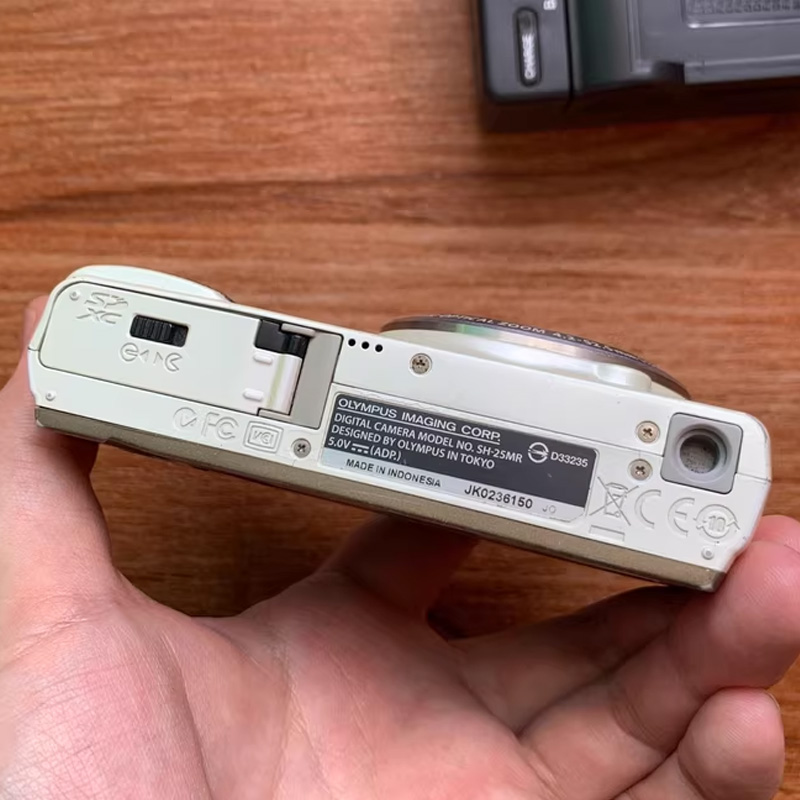 Olympus SH-25MR Compact 16.0 MP 12.5x Optical Zoom Camera Gold | eBay