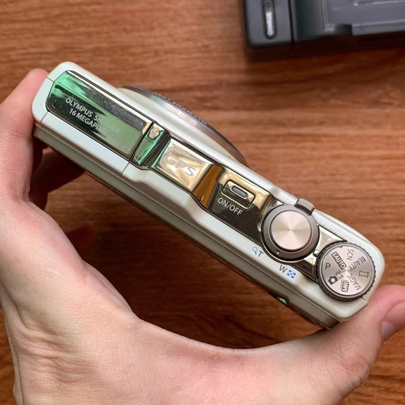 Olympus SH-25MR Compact 16.0 MP 12.5x Optical Zoom Camera Gold | eBay