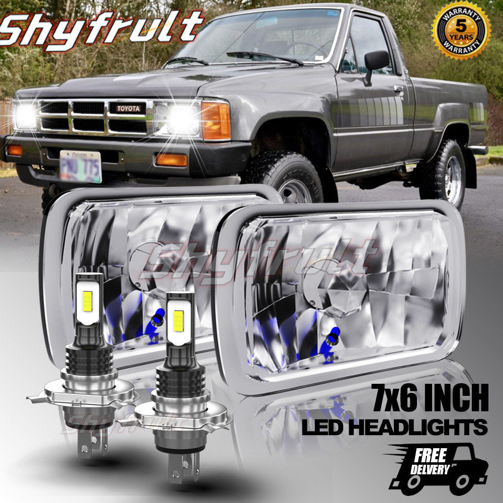 Unbranded 5x7 Inch LED Hi/Lo Headlight With DRL – Fits Toyota Pickup, Jeep, Chevy & More