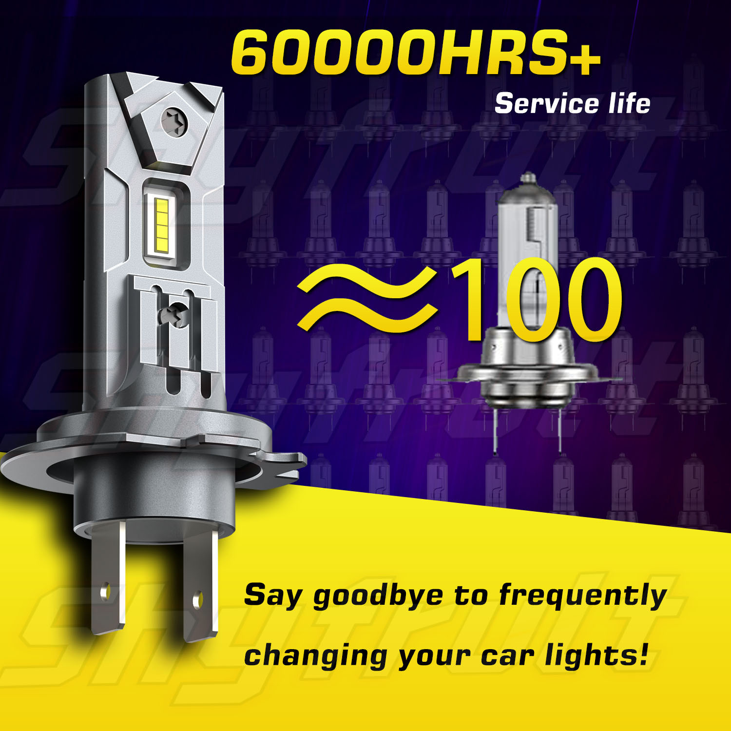 9005/9006 LED Headlight Bulb Combo – 6000K 4000LM Super Bright – 4-Pack 2 thumbnail image