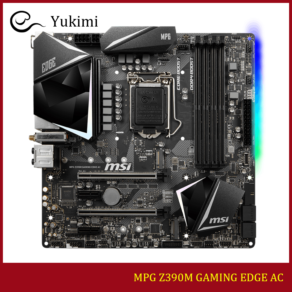 FOR MSI MPG Z390M GAMING EDGE AC LGA1151 128GB Micro-ATX