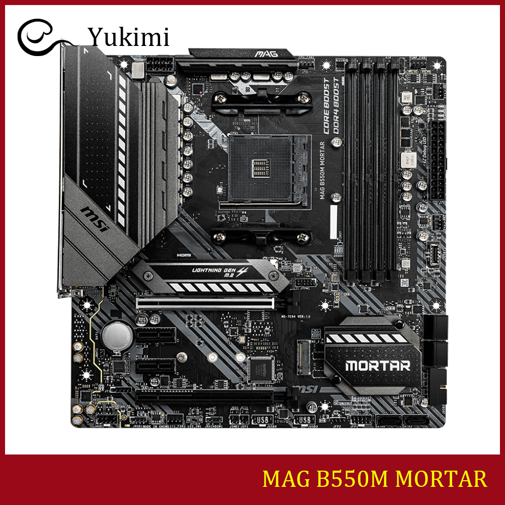 FOR MSI MAG B550M MORTAR HDMI 128GB DDR4 Micro-ATX Motherboard | eBay