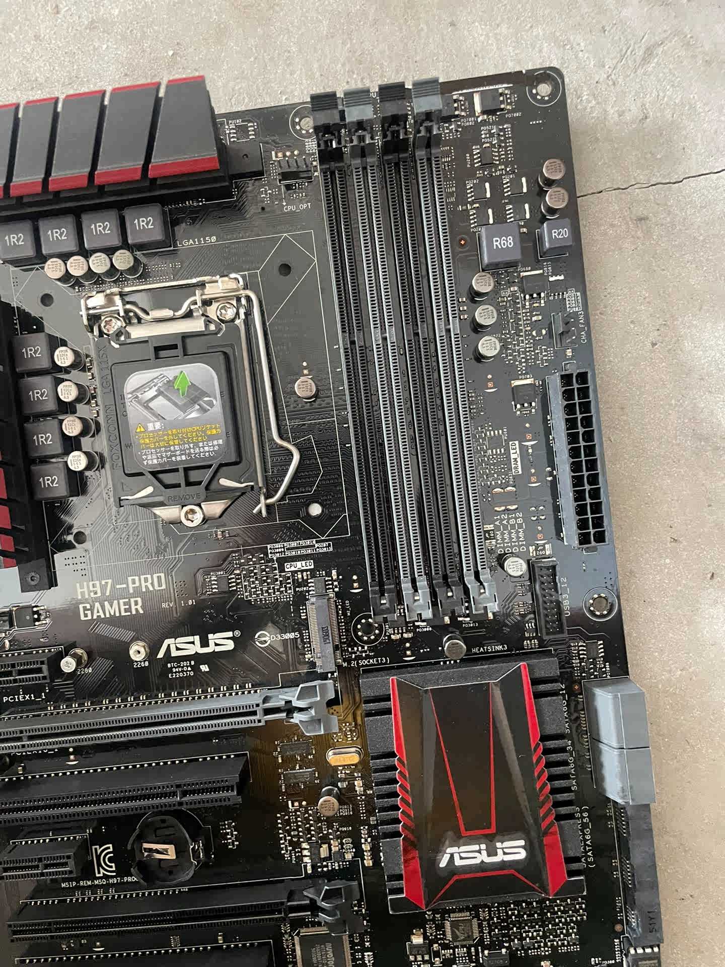 FOR ASUS H97-PRO GAMER DDR3 LGA 1150 32GB VGA HDMI DVI