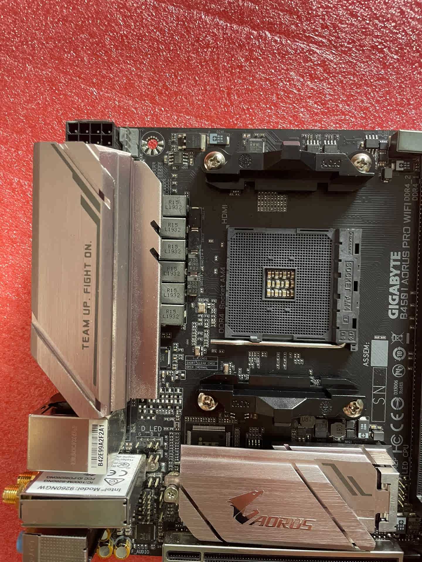 FOR GIGABYTE B450 I AORUS PRO WIFI AM4 HDMI AMD 32GB Mini