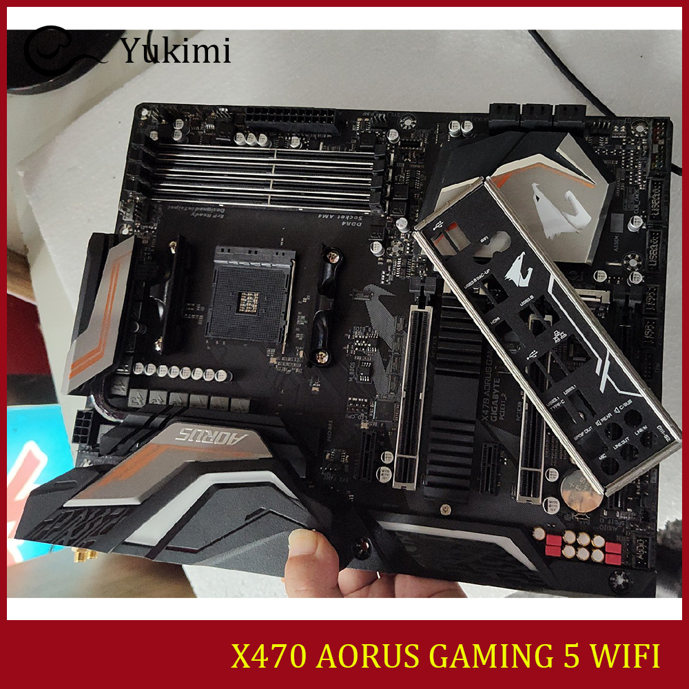 Am4 X470 Wifi AORUS AMD Ryzen X470 GAMING AC WiFi AM4 ATX