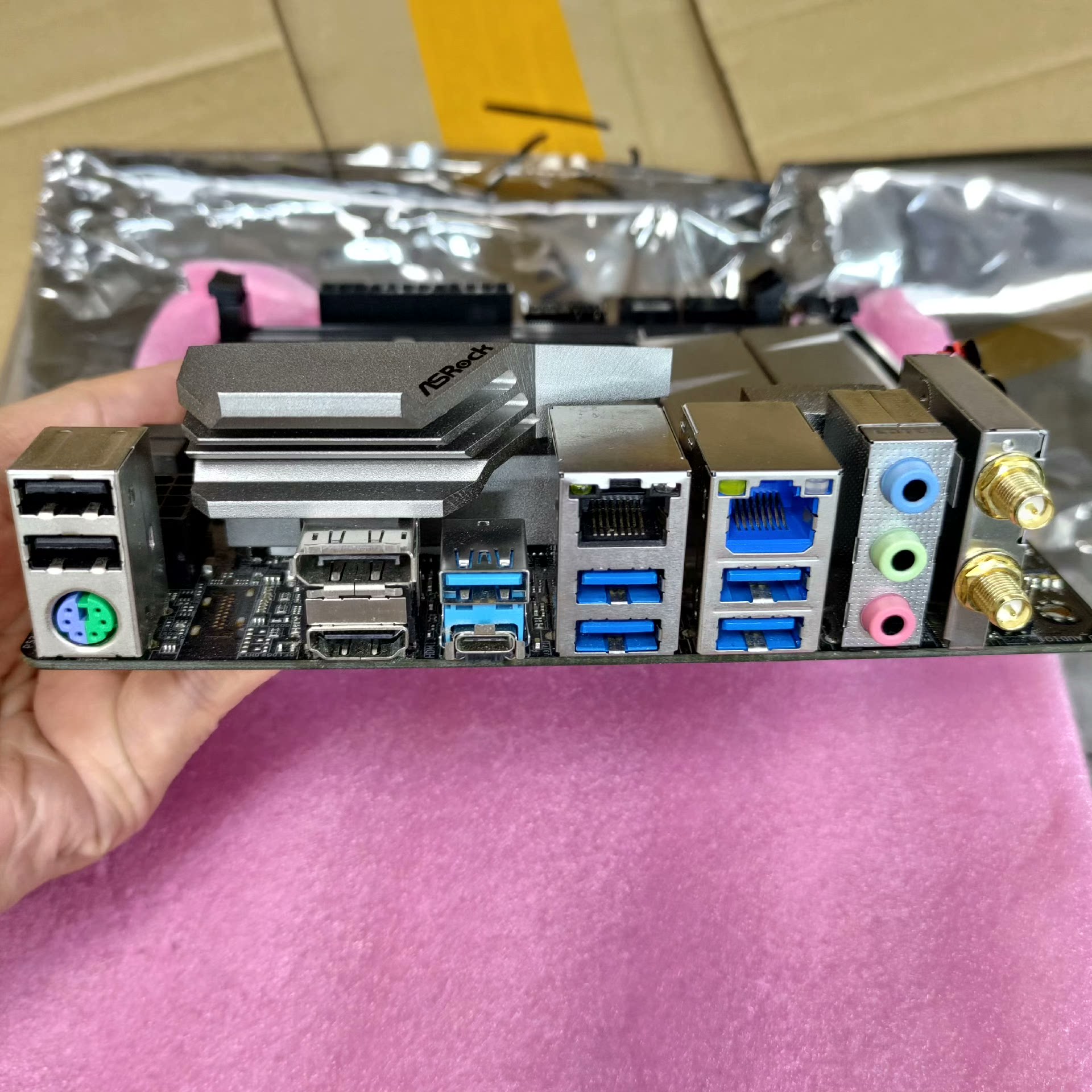 FOR ASROCK H470M-ITX/ac DDR4 64GB LGA1200 HDMI DisplayPort