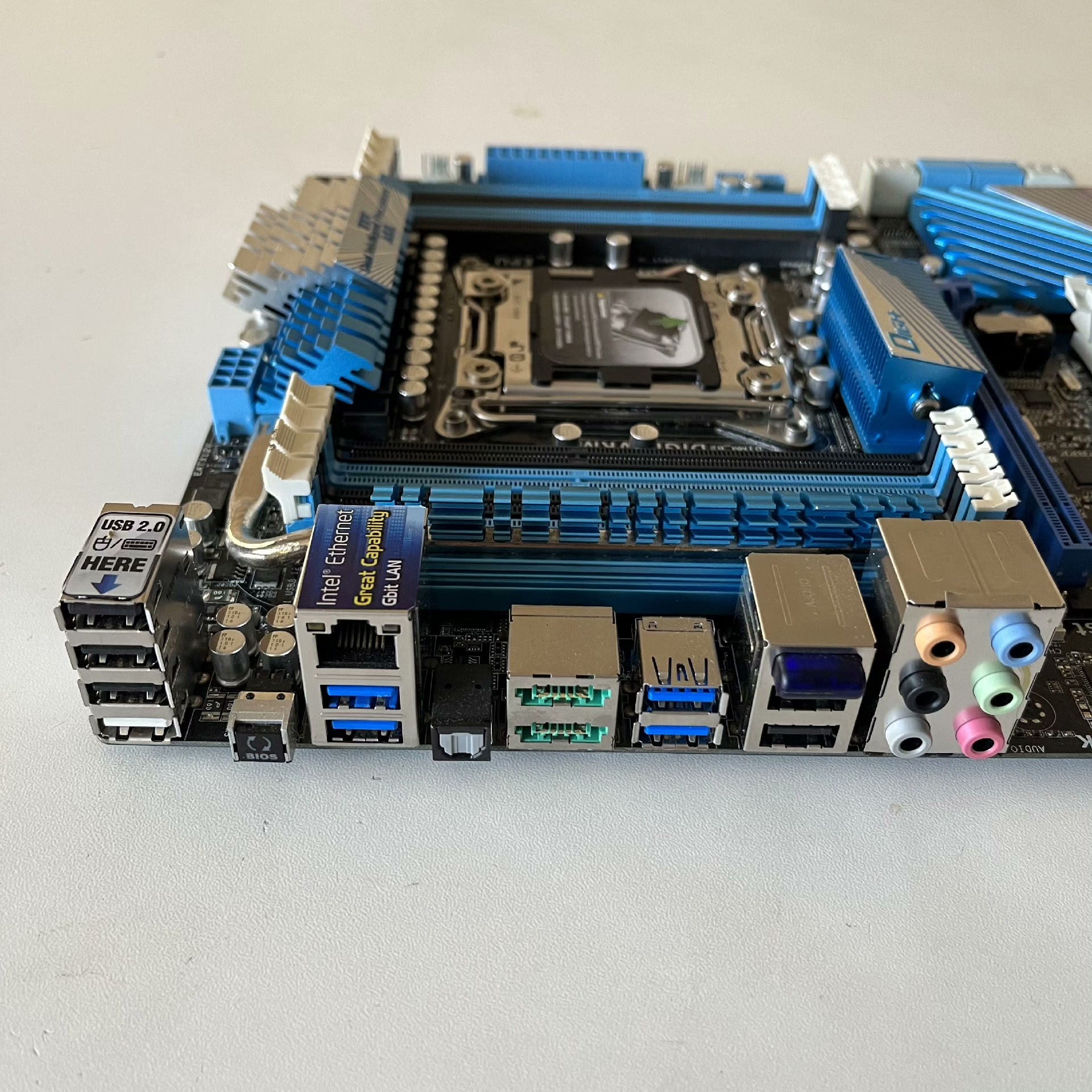 FOR ASUS P9X79 PRO DDR3*8 LGA 2011 64GB Core i7 Intel ATX