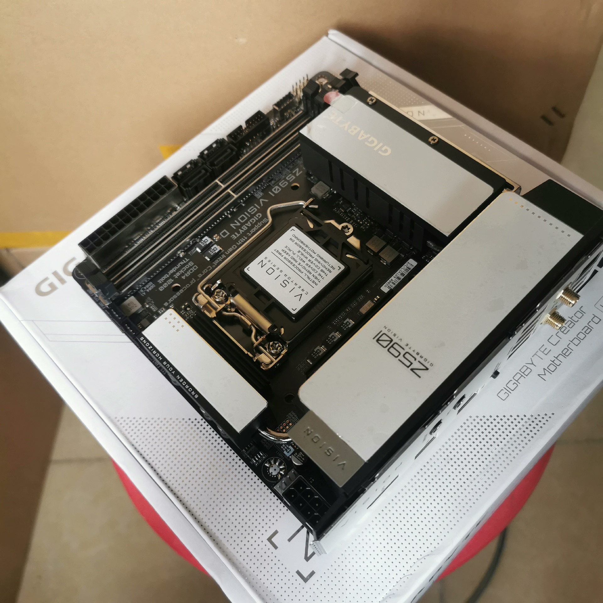 GIGABYTE Z590I VISION D DDR4*2 Motherboard | LGA 1200 | Mini-ITX