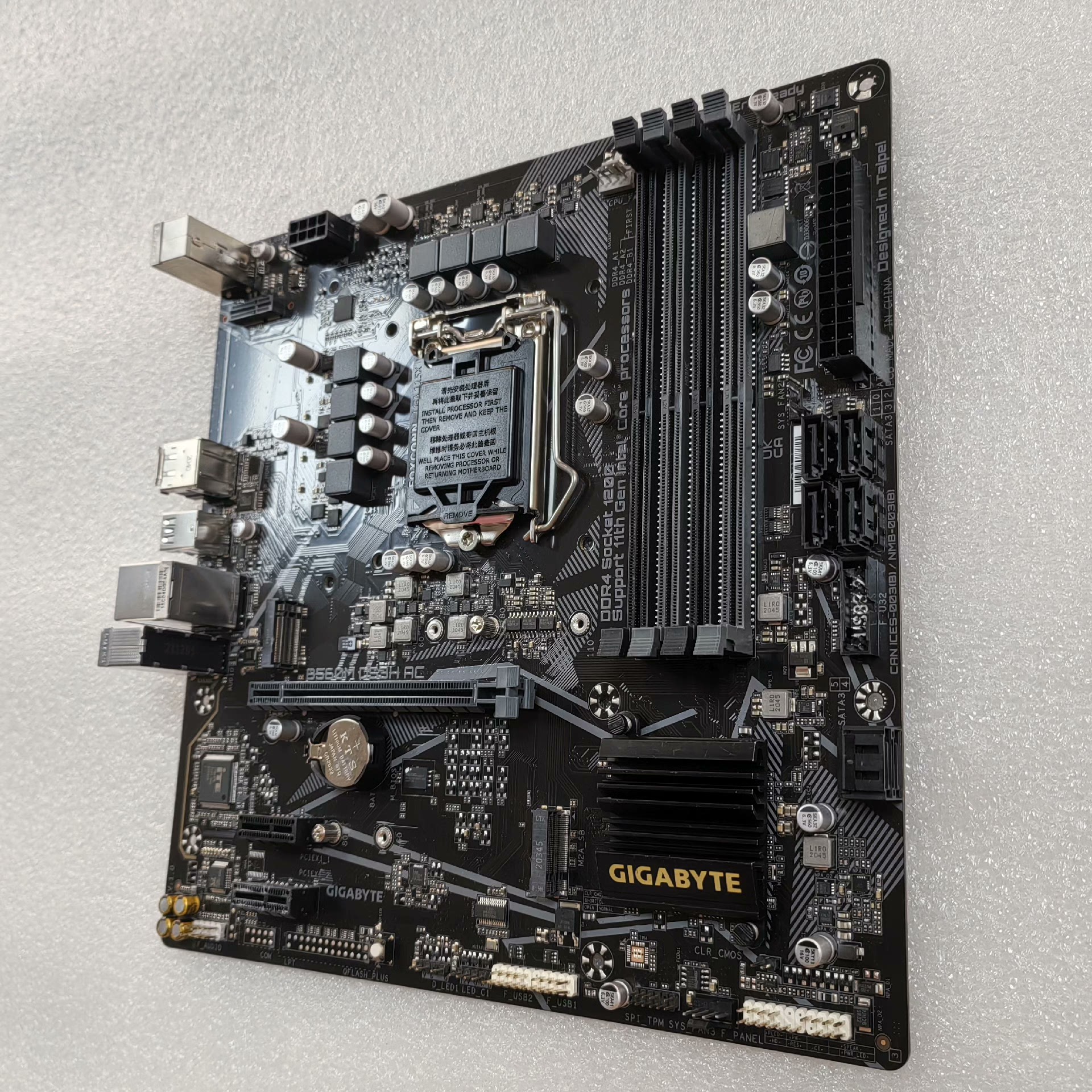 FOR GIGABYTE B560M DS3H AC DDR4*4 LGA1200 128GB HDMI DP