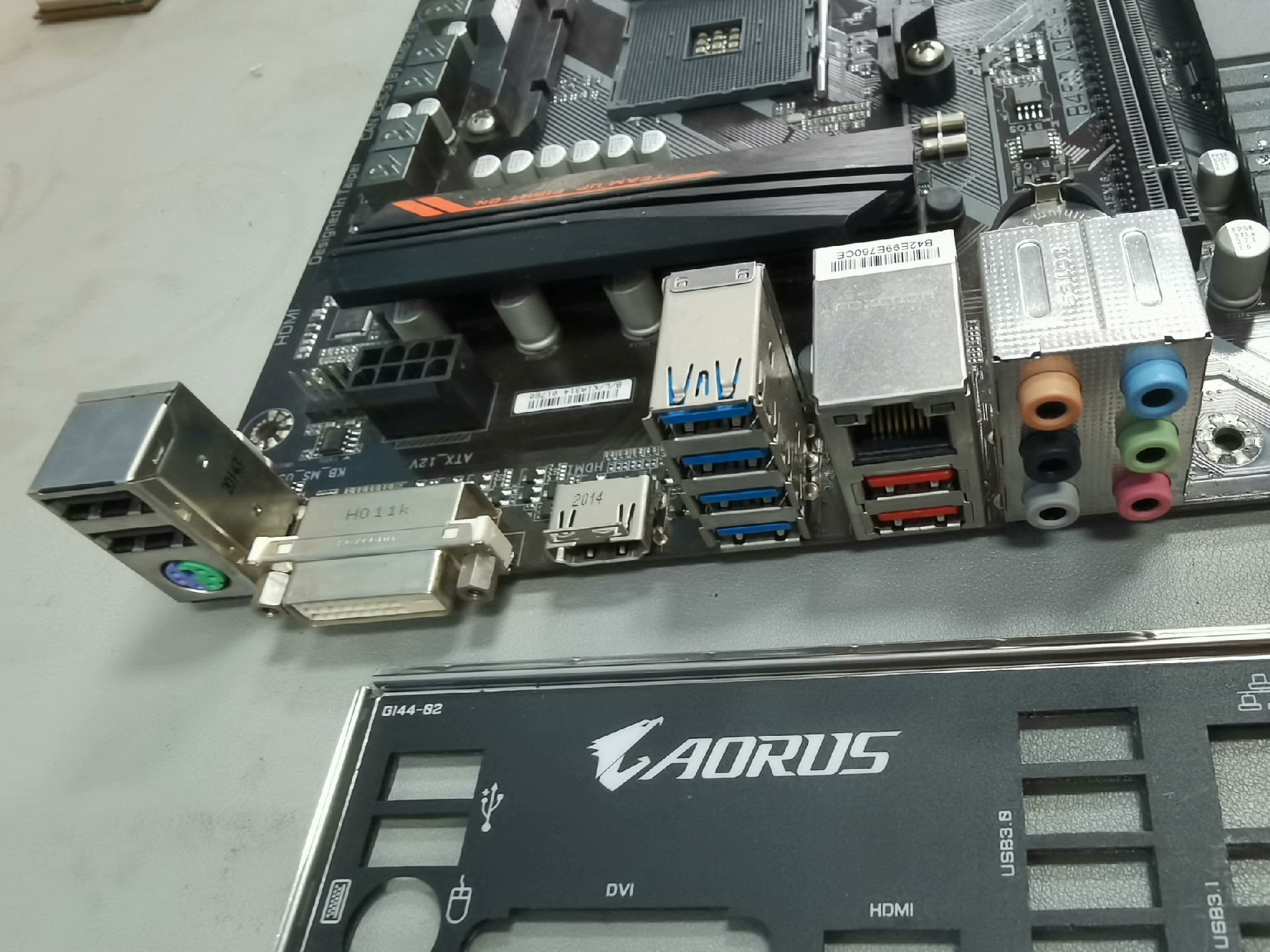 FOR GIGABYTE B450 AORUS M DDR4*4 64GB AMD AM4 HDMI DVI-D Micro ATX