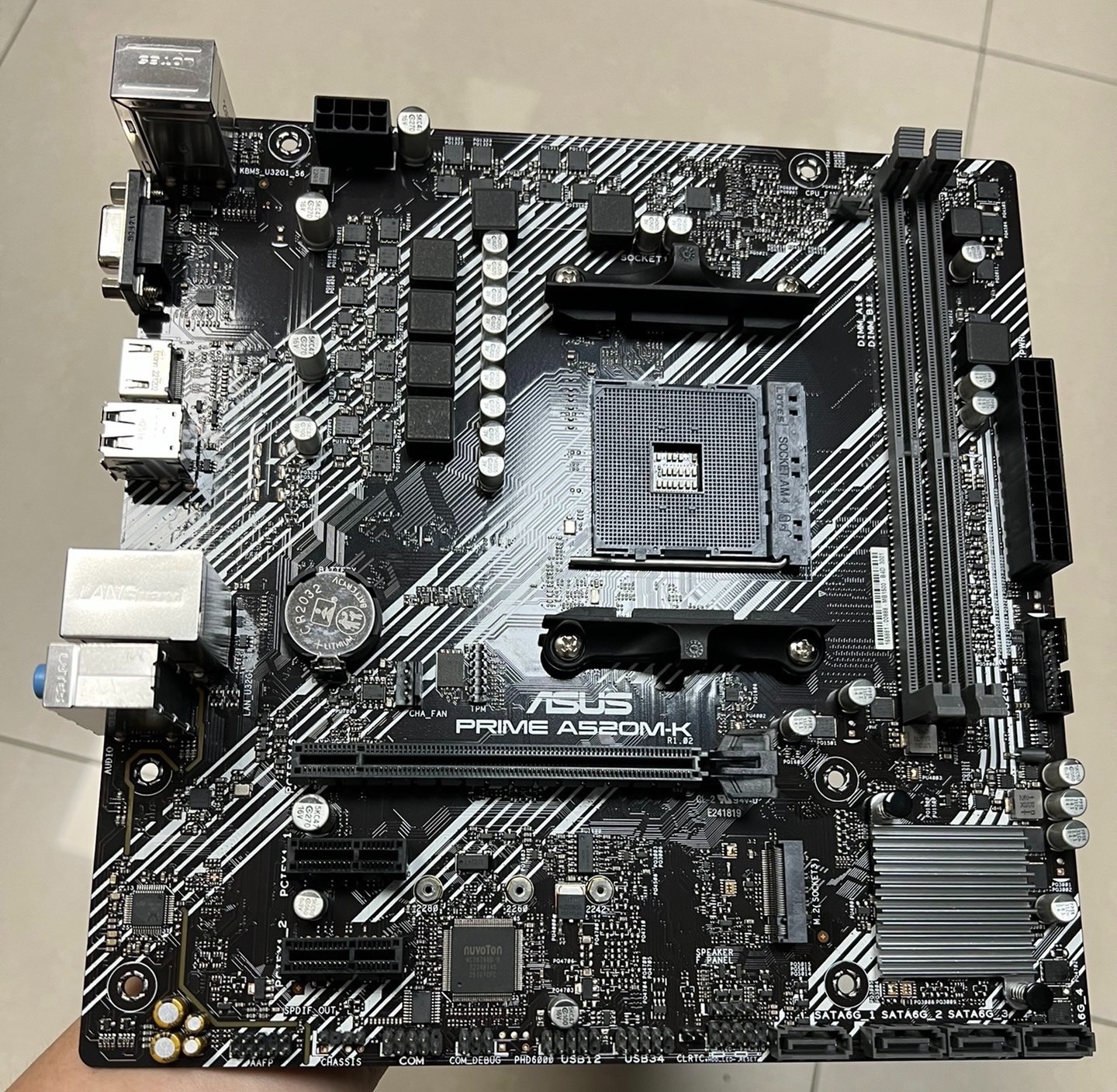 FOR ASUS PRIME A520M-K DDR4*2 64GB AMD AM4 HDMI D-Sub mATX