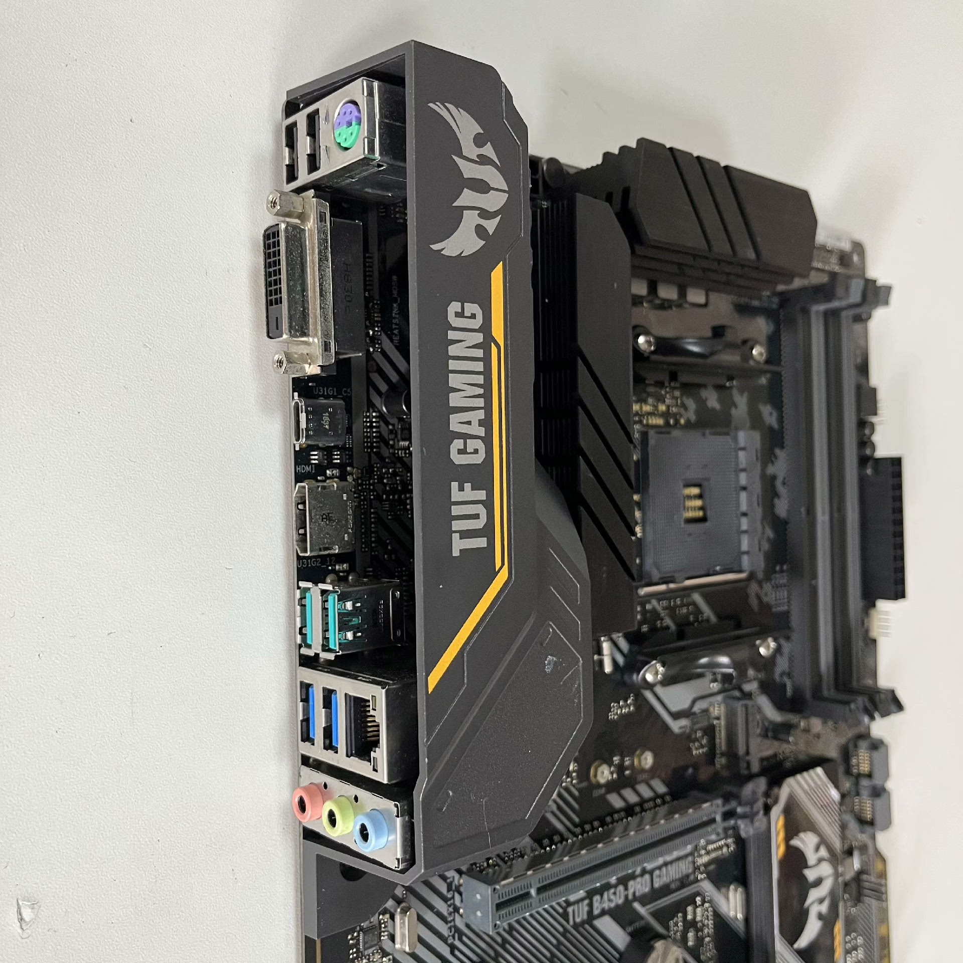 FOR ASUS TUF B450-PRO GAMING AM4 DDR4*4 128GB HDMI DVI-D Multi-VGA