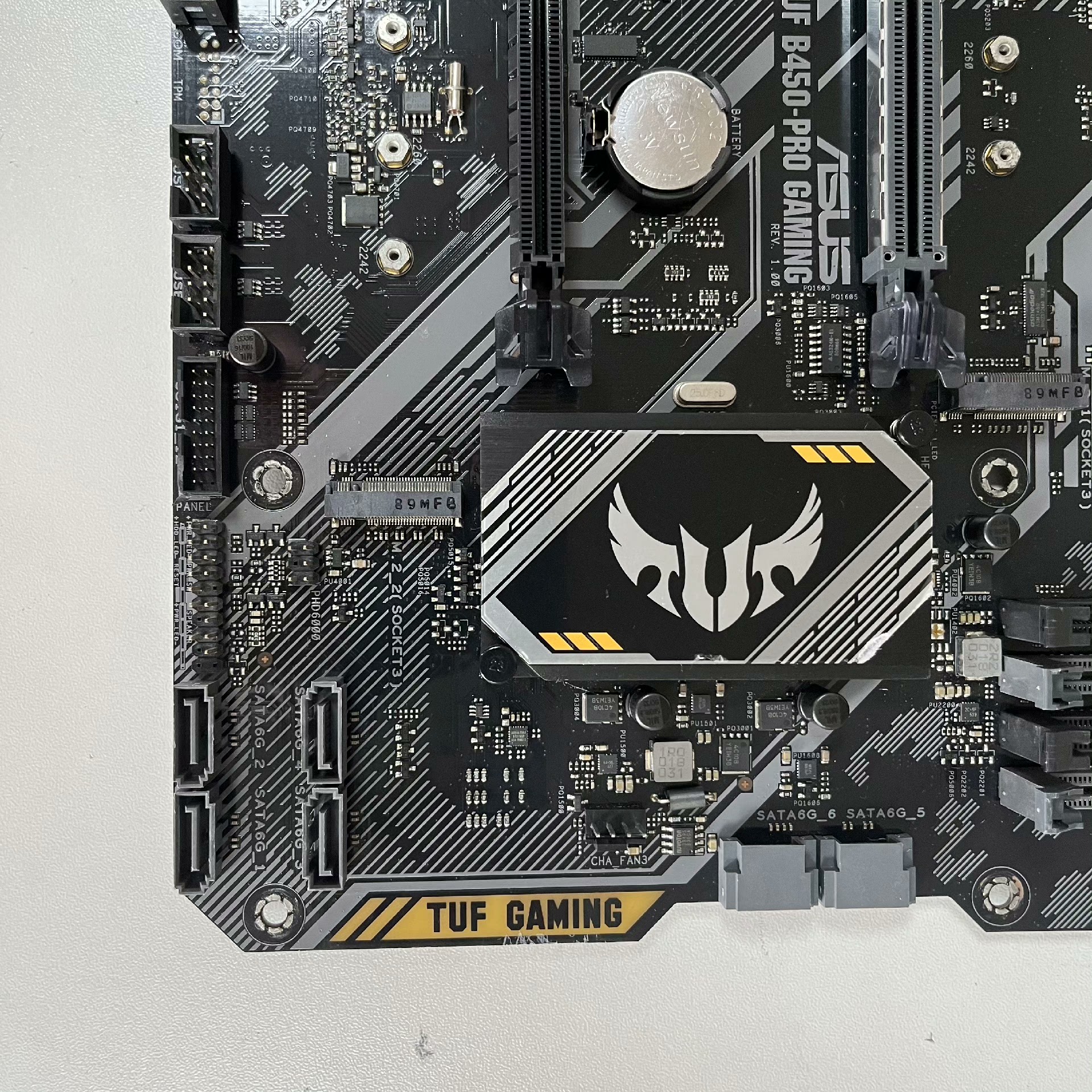 FOR ASUS TUF B450-PRO GAMING AM4 DDR4*4 128GB HDMI DVI-D Multi-VGA
