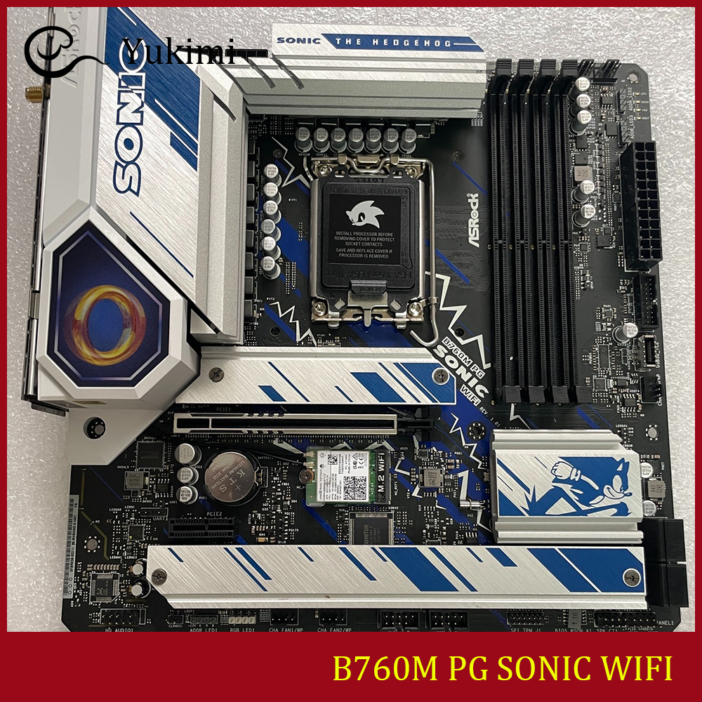 FOR ASROCK B760M PG SONIC WIFI LGA1700 DDR5*2 256GB Micro ATX
