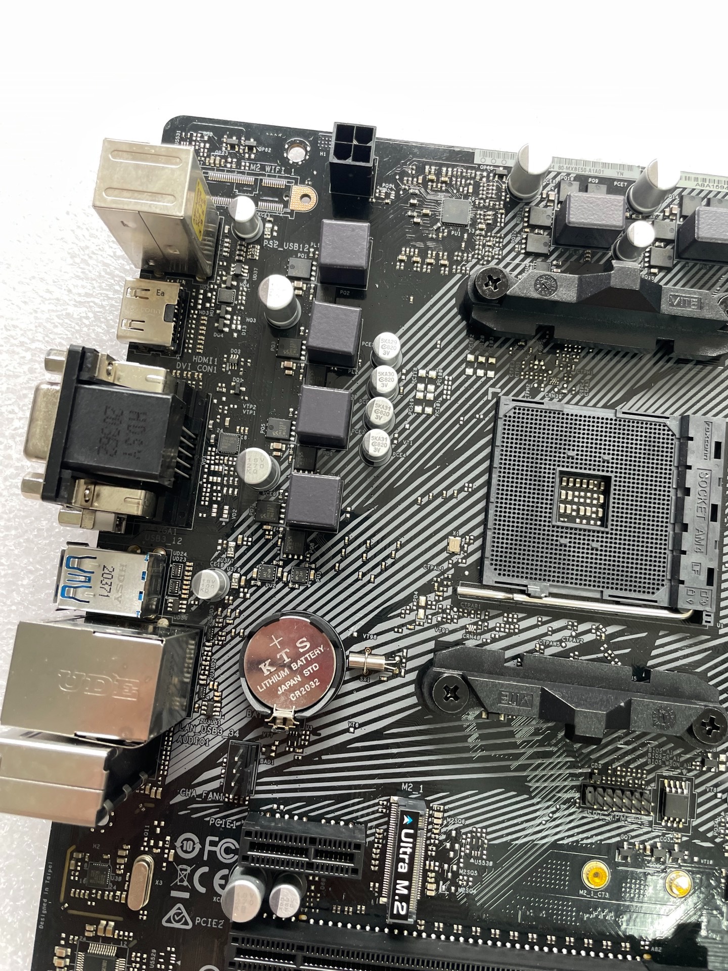 FOR ASROCK A520M-HDV DDR4*2 64GB AMD AM4 D-Sub DVI-D HDMI