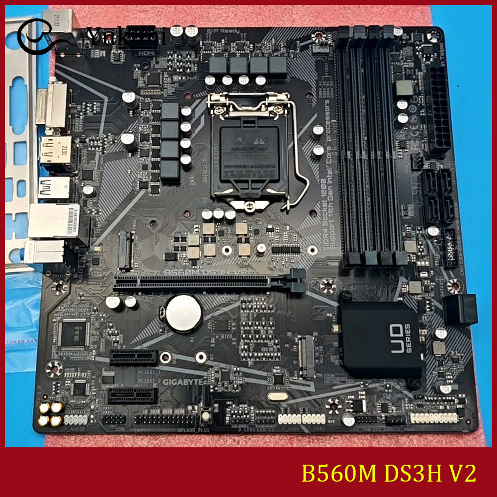 FOR GIGABYTE B560M DS3H V2 DDR4*4 LGA1200 128GB Micro ATX