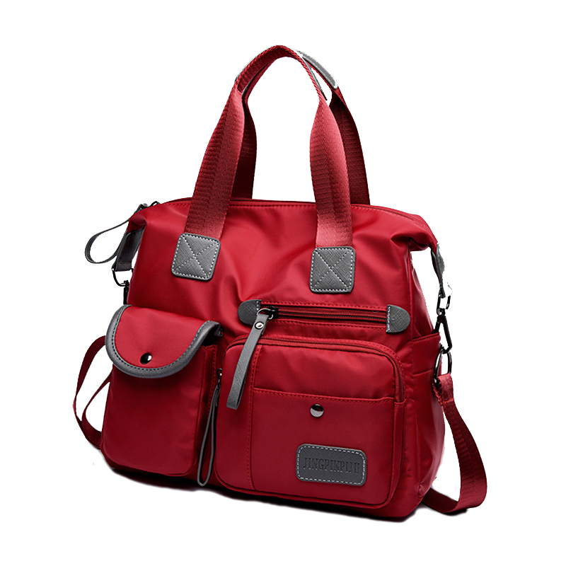 Travel Nylon Multi Pocket Tote Large Capacity Handbag Shoulder Bag N7 ...