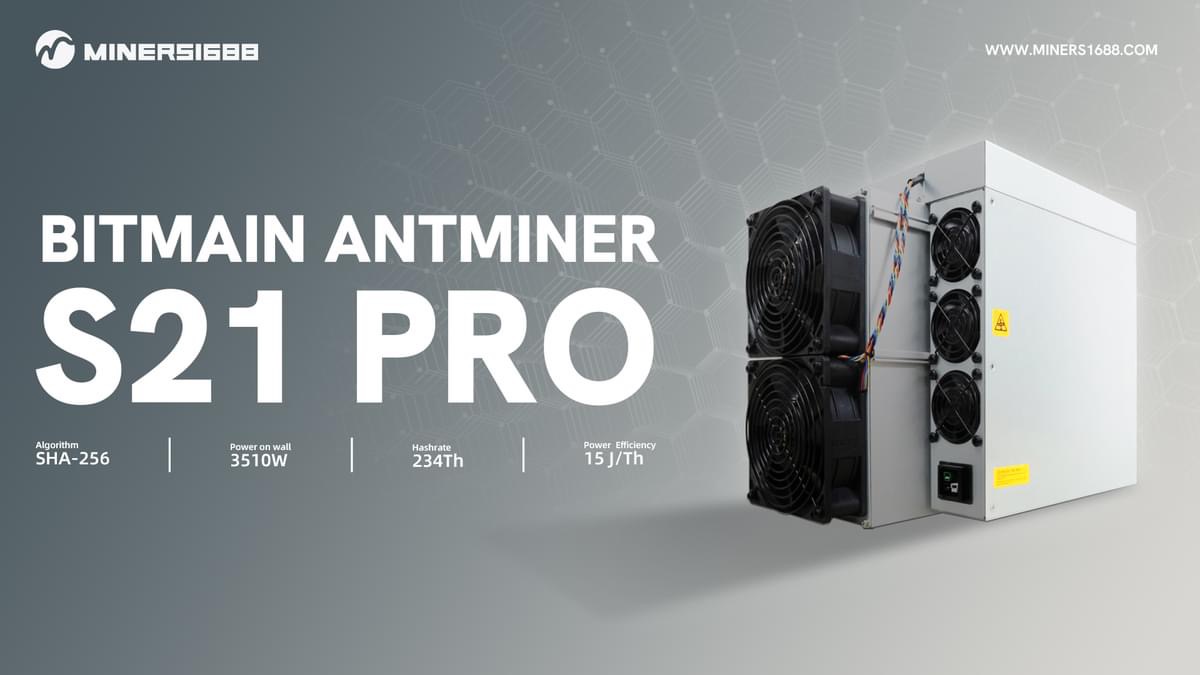 Bitmain Antminer S21 Pro 234T 3510W BTC Bitcoin ASIC Miner Ready Stock  Warranty | eBay