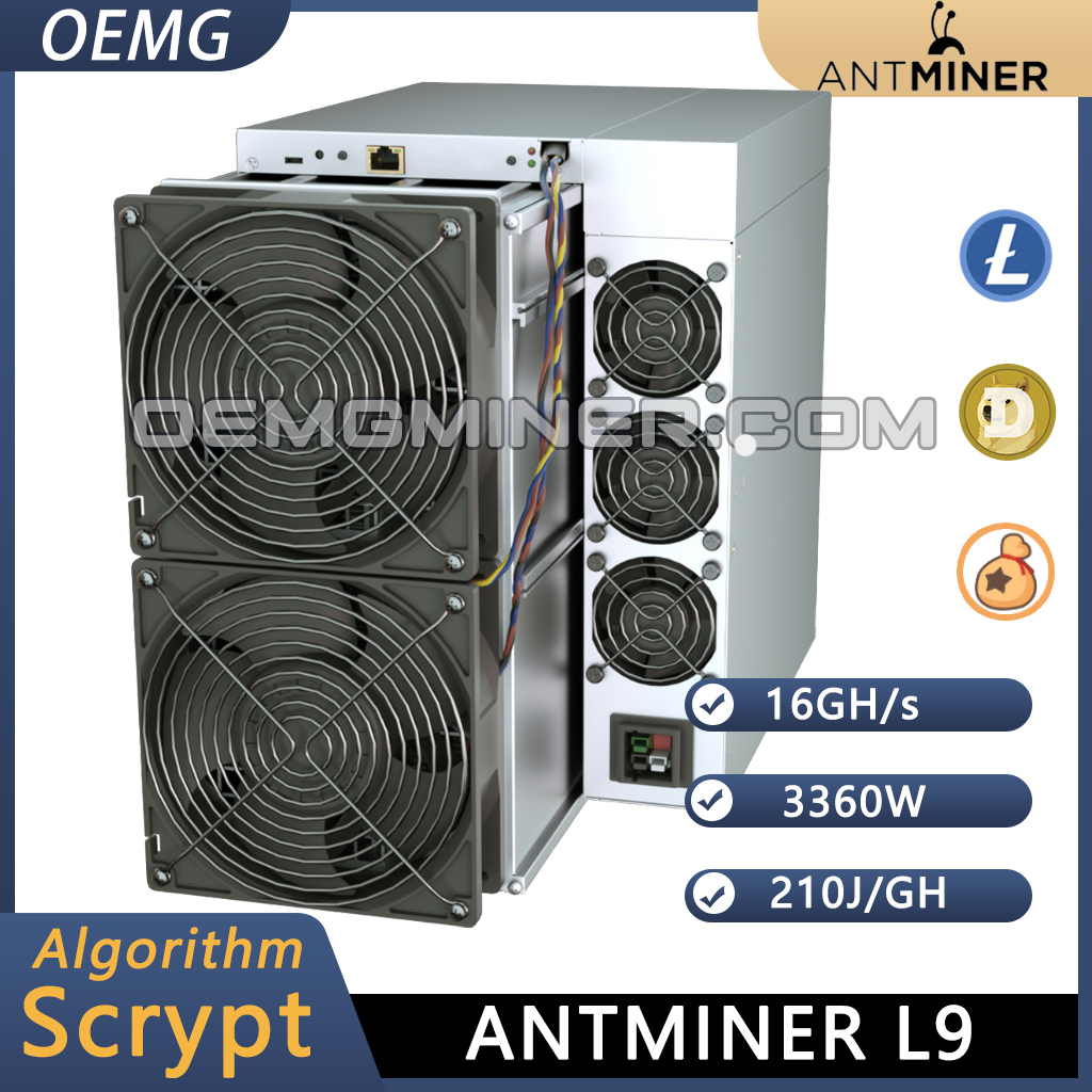 US New Antminer L9 16GH/S 3360W Doge Litecoin LTC Coin Asic Miner In Stock  | eBay