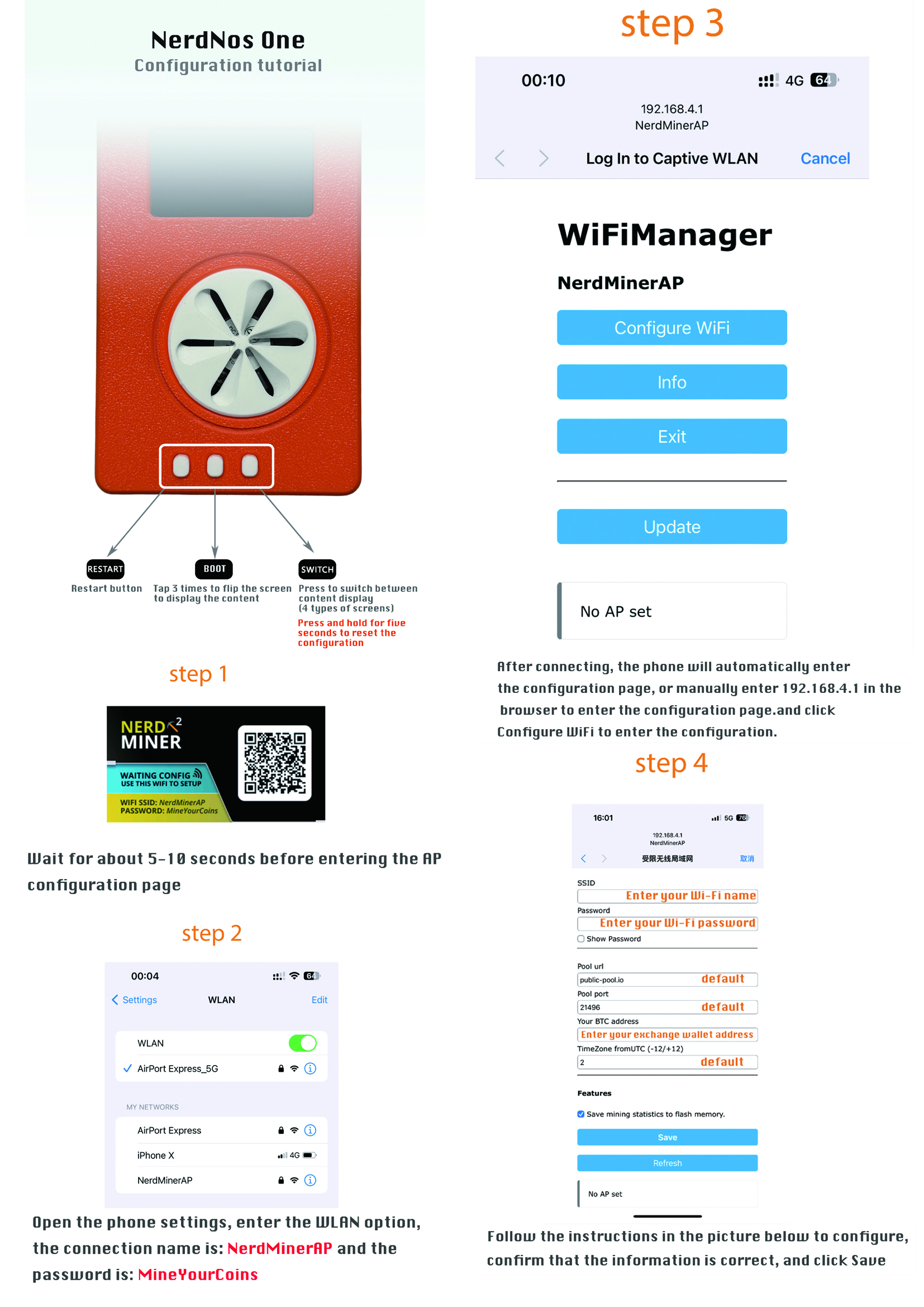 NerdMiner Nerdnos one 200GH/s Bitcoin Solo Lottery Miner Win 3.125 BTC with  USB | eBay