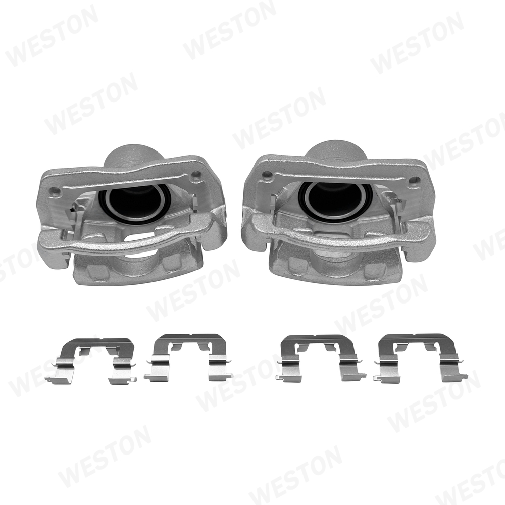 Pair Front Left & Right Brake Calipers For 2010-2013 Kia Sorento & Hyundai Santa Fe